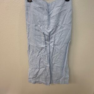 Abercrombie & Fitch Light Blue Linen skirt